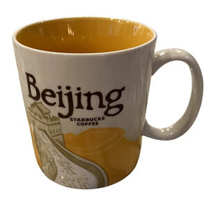 Starbucks 2011 Coffee Mug Icon Collector Series Beijing Global City W103